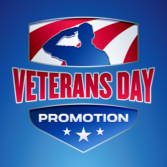 Veteran's Day Promotion