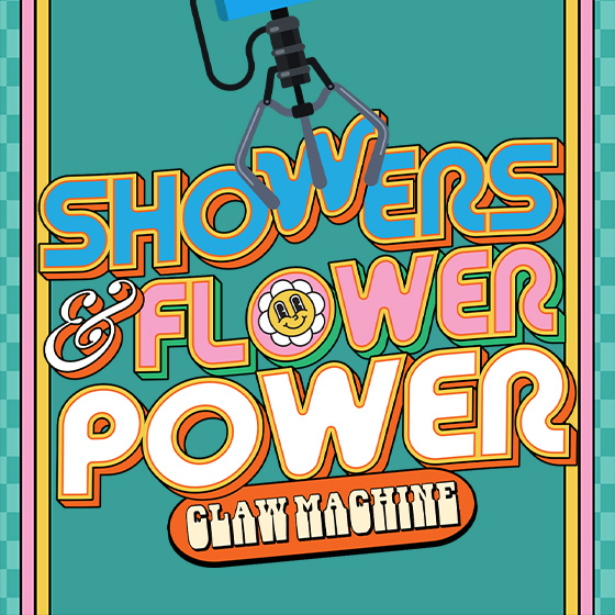 Showers & Flowers Power Claw Machine