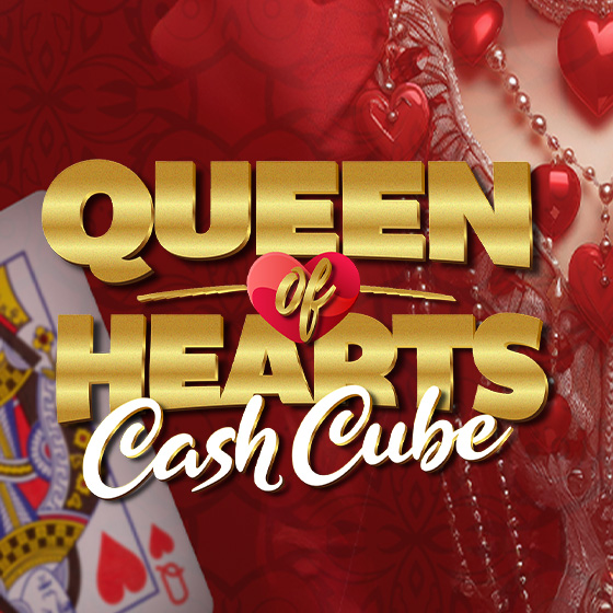 Queen of Hearts Cash Cube