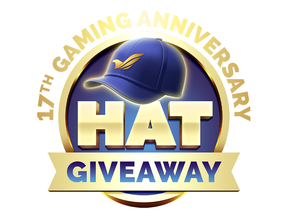 17th Gaming Anniversary Hat Giveaway