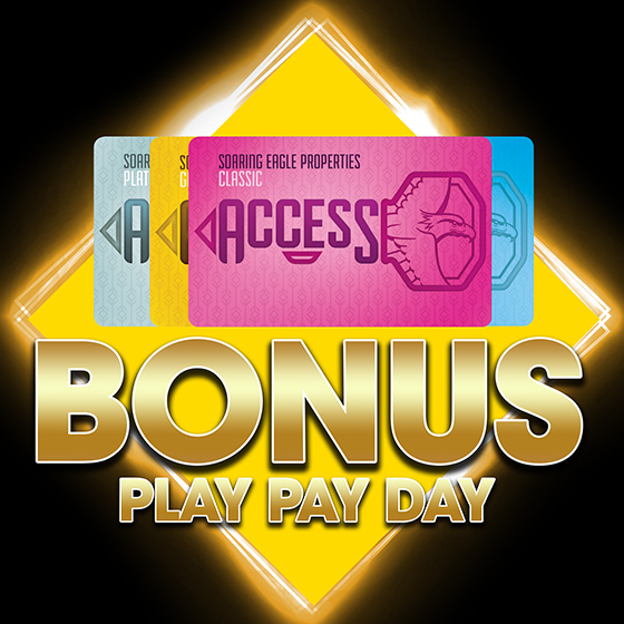 Bonus Play Pay Day in August